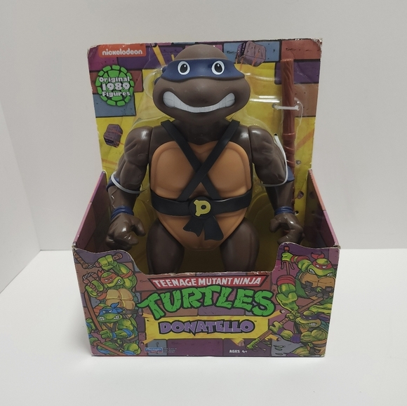 Teenage Mutant Ninja Turtles Giant DONATELLO 1989 Reissue 12 Inch 2022 NEW - Picture 1 of 5